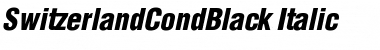 SwitzerlandCondBlack Font