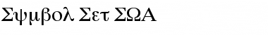 Symbol Set SWA Regular Font