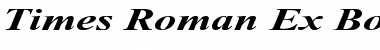 Download Times Roman Ex bold italic Font