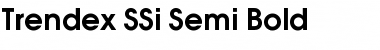 Trendex SSi Semi Bold Font