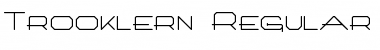 Trooklern Regular Font