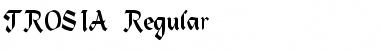 Download TROSIA Font Download TROSIA Font