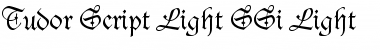 Download Tudor Script Light SSi Font