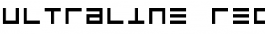 UltraLine Regular Font