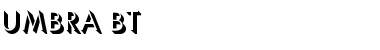 Umbra Font Umbra Font
