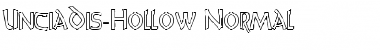 UnciaDis-Hollow Normal Font