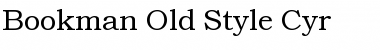 Bookman Old Style Cyr Font