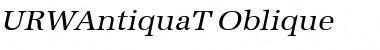 URWAntiquaT Font