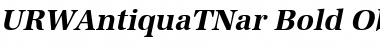 URWAntiquaTNar Font