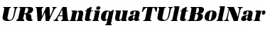 Download URWAntiquaTUltBolNar Font