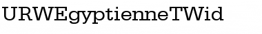 URWEgyptienneTWid Regular Font