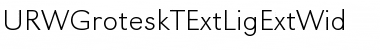 Download URWGroteskTExtLigExtWid Font