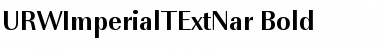 URWImperialTExtNar Bold Font