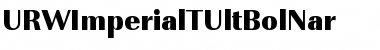 Download URWImperialTUltBolNar Font