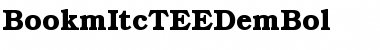 Download BookmItcTEEDemBol Font