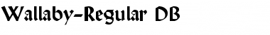 Download Wallaby DB Font