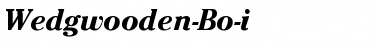 Wedgwooden-Bo-i Regular Font