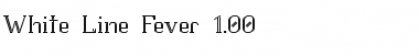 White Line Fever 1.00 Regular Font