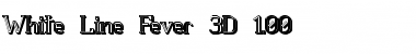 White Line Fever 3D 1.00 Regular Font