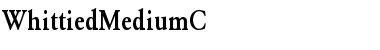 WhittiedMediumC Regular Font