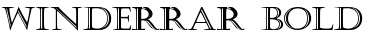 Winderrar-Bold Regular Font