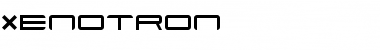 Xenotron Normal Font