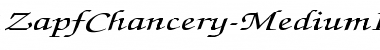 ZapfChancery-MediumItalic Ex Regular Font