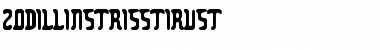 Zodillinstrisstirust Font