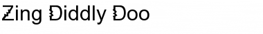 Zing Diddly Doo Regular Font