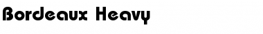 Download Bordeaux Heavy Font Download Bordeaux Heavy Font