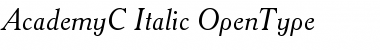 AcademyC Regular Font