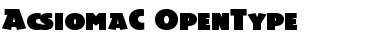 Download AcsiomaC Font Download AcsiomaC Font