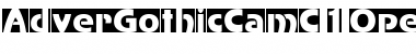 AdverGothicCamC Regular AdverGothicCamC Regular