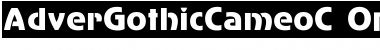 AdverGothic CameoC Font AdverGothic CameoC Font