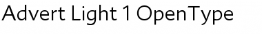 Download Advert-Light Font Download Advert-Light Font