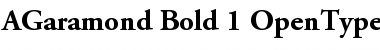 Adobe Garamond Bold Font