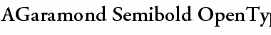 Adobe Garamond Semibold