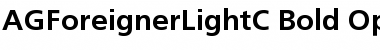 AGForeignerLightC Font
