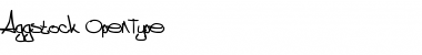 Aggstock Font Aggstock Font