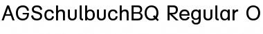 Download AG Schulbuch BQ Font