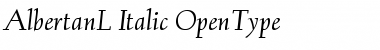 Download AlbertanL-Italic Font Download AlbertanL-Italic Font
