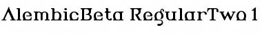 Download AlembicBeta Font