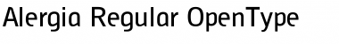 Download Alergia Font Download Alergia Font