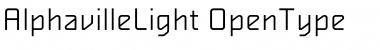 Download AlphavilleLight Font