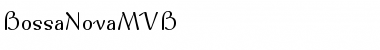 BossaNovaMVB Font BossaNovaMVB Font