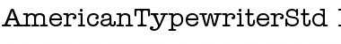 Download ITC American Typewriter Std Font
