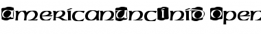 American Uncial Initials D Regular American Uncial Initials D Regular