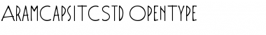 Download Aram Caps ITC Std Font Download Aram Caps ITC Std Font