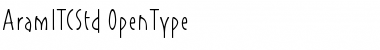 Download Aram ITC Std Font Download Aram ITC Std Font
