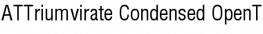 Download ATTriumvirateCondensed Font